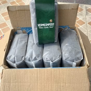 Organic Fertilizer Vermicompost by Sadaya Indo Fertilizer in 1 Kg Packaging